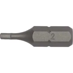 3 Piece Bit Hex 2mm - 25mm
